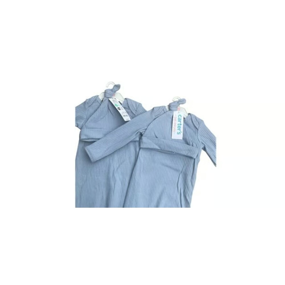 Carter’s Size Preemie Baby Boy Gown and Hat Set, NWT Set Of 2 NWT